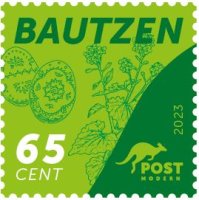 10er Block Postkarte "Dauerserie Bautzen" - 2023