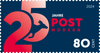 10er Block Standardbrief - "25 Jahre PostModern" - 2024