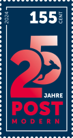 10 er Block Großbrief - 25 Jahre PostModern" -...