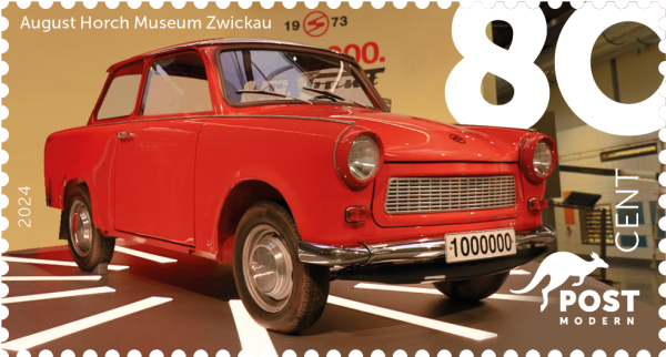 10er Block Standardbrief - "August Horch Museum Zwickau"- 2024