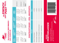 4er Briefmarkenblock "Einschreiben - Eigenhändig 4,85 €" - 2026