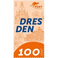 10er Block Kompaktbrief "Dauerserie Dresden" -...